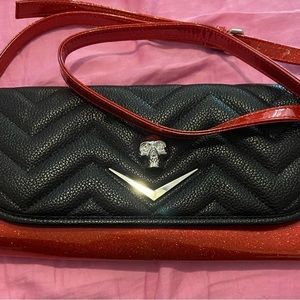 Sparkling red , Lux de Ville purse